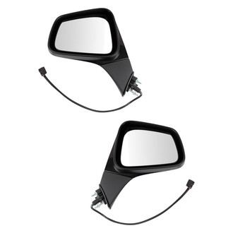 TRQ® - Power Heated Manual-Foldaway Side View Mirror
