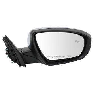 TRQ® - Passenger Side Power View Mirror (Heated, Foldaway)