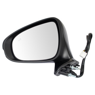 TRQ® - Driver Side Power View Mirror (Heated, Foldaway)