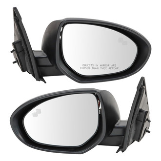 TRQ® - Power Side View Mirror Set (Non-Heated, Foldaway)