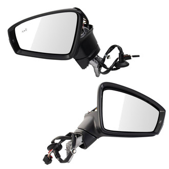 TRQ® - Power Heated Foldaway Side View Mirror Set