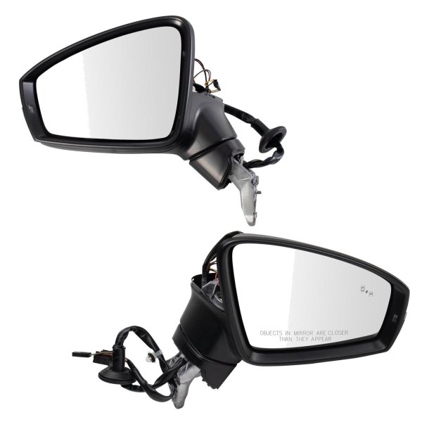 TRQ® - Driver and Passenger Side View Mirror Set