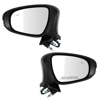 TRQ® - Power Heated Foldaway Side View Mirror Set