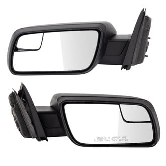 TRQ® - Driver and Passenger Side View Mirror Set