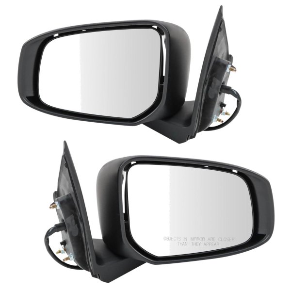 TRQ® - Driver and Passenger Side View Mirror Set