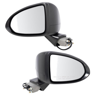 TRQ® - Power Foldaway Side View Mirror Set