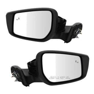 TRQ® - Power Heated Foldaway Side View Mirror Set