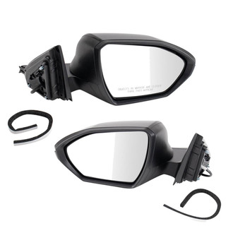 TRQ® - Side View Mirror Set