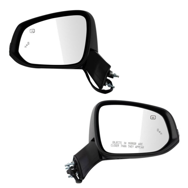 TRQ® - Driver and Passenger Side View Mirror Set