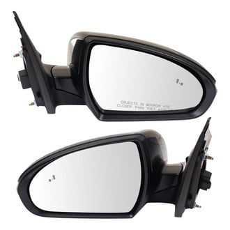 TRQ® - Power Heated Foldaway Side View Mirror Set