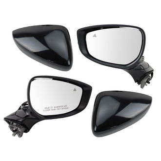 TRQ® - Power Heated Foldaway Side View Mirror Set