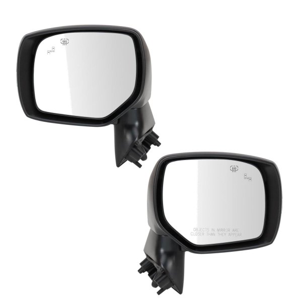 TRQ® - Driver and Passenger Side View Mirror Set