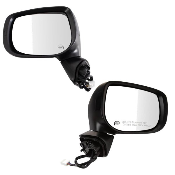 TRQ® - Driver and Passenger Side View Mirror Set