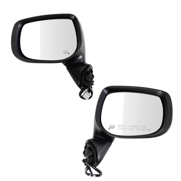 TRQ® - Driver and Passenger Side View Mirror Set