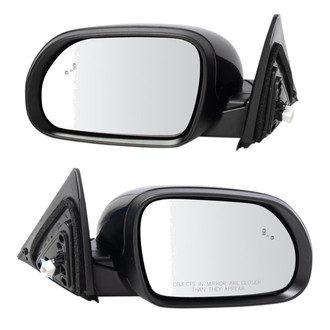 TRQ® - Driver and Passenger Side View Mirror Set