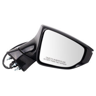 TRQ® - Power Heated Manual-Foldaway Side View Mirror