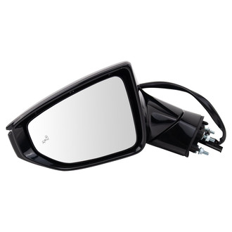 TRQ® - Power Heated Manual-Foldaway Side View Mirror