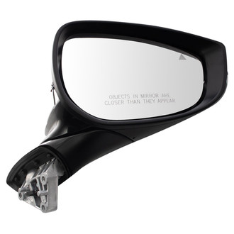 TRQ® - Passenger Side Power View Mirror (Non-Heated, Foldaway)