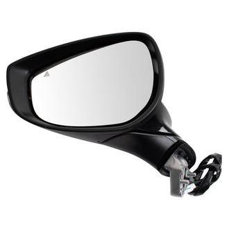 TRQ® - Driver Side Power View Mirror (Non-Heated, Foldaway)