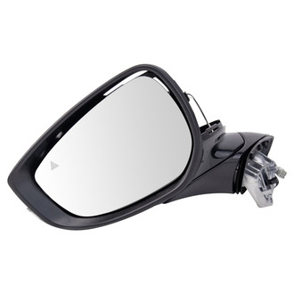 TRQ® - Driver Side Power View Mirror (Non-Heated, Foldaway)