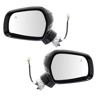 TRQ® - Power Heated Manual-Foldaway Side View Mirror