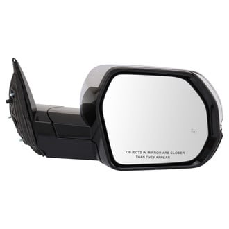 TRQ® - Power Heated Power-Foldaway Side View Mirror