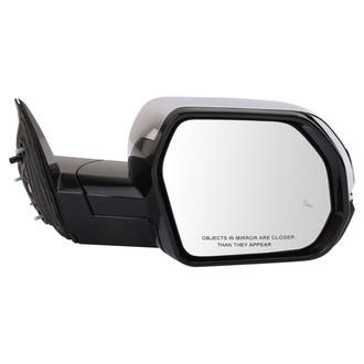 TRQ® - Driver Side Power View Mirror (Heated, Foldaway)