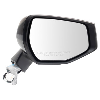 TRQ® - Passenger Side Power View Mirror (Non-Heated, Foldaway)