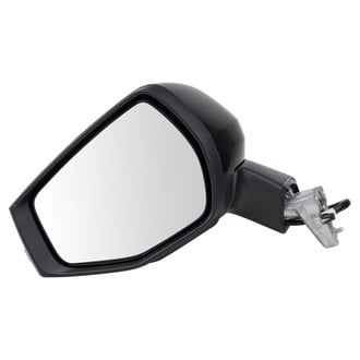 TRQ® - Driver Side Power View Mirror (Non-Heated, Foldaway)