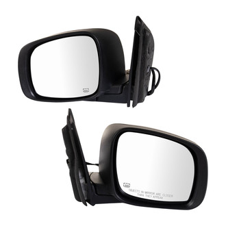 TRQ® - Power Heated Foldaway Side View Mirror Set