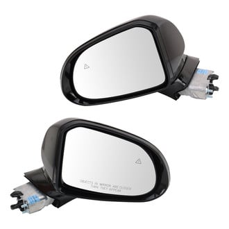 TRQ® - Power Heated Foldaway Side View Mirror Set
