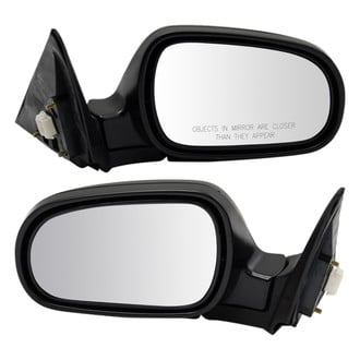 TRQ® - Driver and Passenger Side Power View Mirror Set (Non-Heated, Foldaway)