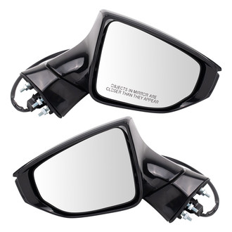 TRQ® - Power Heated Foldaway Side View Mirror Set