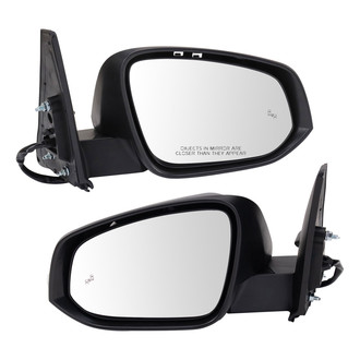 TRQ® - Power Heated Foldaway Side View Mirror Set