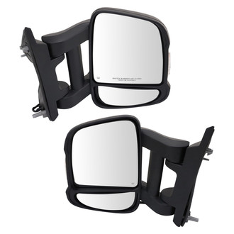 TRQ® - Driver and Passenger Side Power View Mirror Set (Heated, Foldaway)