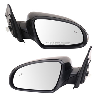 TRQ® - Power Heated Foldaway Side View Mirror Set