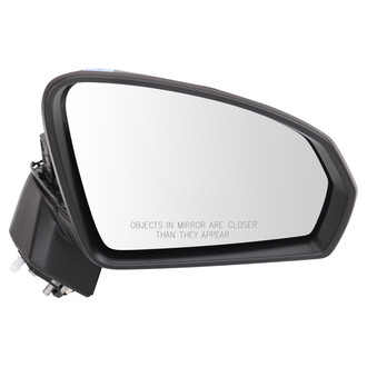 TRQ® - Power Heated Manual-Foldaway Side View Mirror