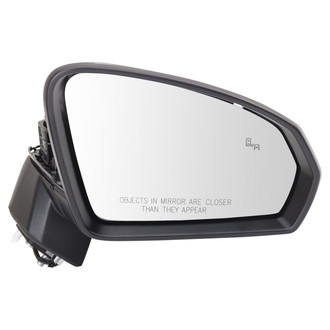 TRQ® - Passenger Side Power View Mirror (Heated, Foldaway)