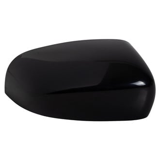 TRQ® - Smooth Black Passenger Side Mirror Cover