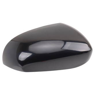 TRQ® - Smooth Black Passenger Side Mirror Cover