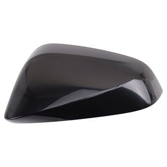 TRQ® - Smooth Black Driver Side Mirror Cover