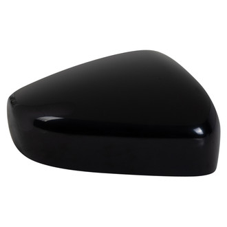 TRQ® - Smooth Black Passenger Side Mirror Cover