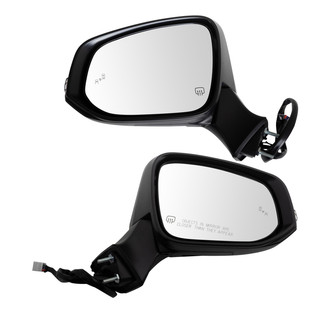 TRQ® - Power Heated Power-Foldaway Side View Mirror Set