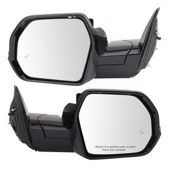 TRQ® - Power Foldaway Side View Mirror Set