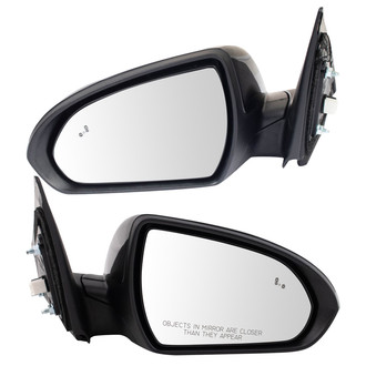 TRQ® - Power Side View Mirror Set (Heated, Foldaway)