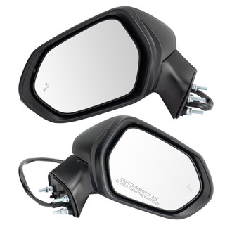 TRQ® - Power Heated Foldaway Side View Mirror Set