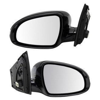 TRQ® - Power Heated Power-Foldaway Side View Mirror Set