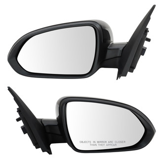 TRQ® - Driver and Passenger Side Power View Mirror Set (Heated, Foldaway)