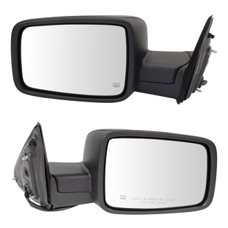 TRQ® - Power Heated Foldaway Side View Mirror Set