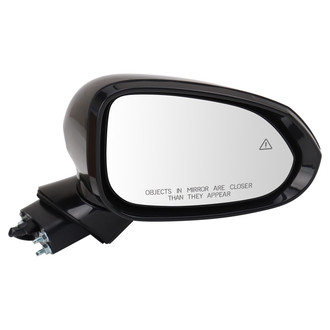 TRQ® - Passenger Side Power View Mirror (Heated, Foldaway)